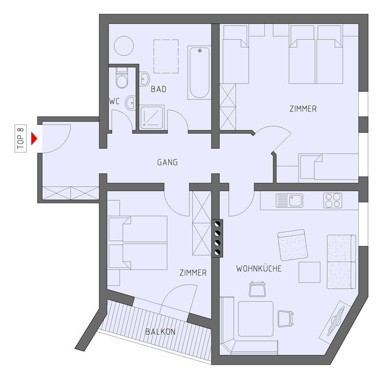 Ferienwohnung Optimal Kaltenbach Exterior foto